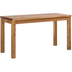 Esstisch 160x80 Rio Classico Brasil massiver Pinien Holztisch - vorgerichtet für Ansteckplatten - Tisch ausziehbar