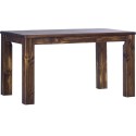 Esstisch 160x90 Rio Classico Eiche antik massiver Pinien Holztisch - vorgerichtet für Ansteckplatten - Tisch ausziehbar