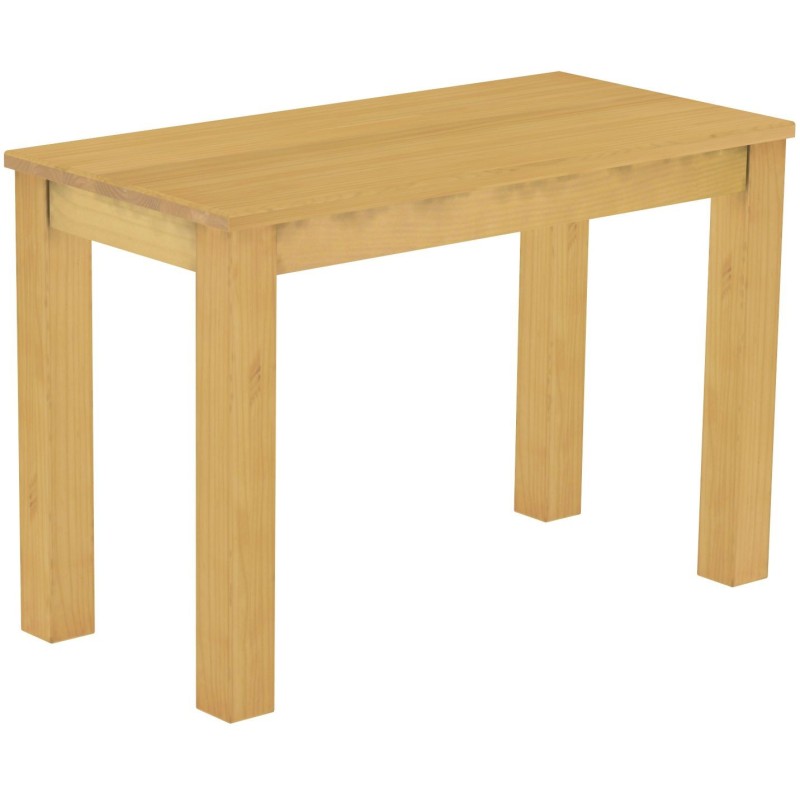 Esstisch 115x56 Rio Classico Eiche hell massiver Pinien Holztisch