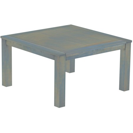 Esstisch 140x140 Rio Classico Taubengrau massiver Pinien Holztisch - Tischplatte mit Sperrholzeinlage