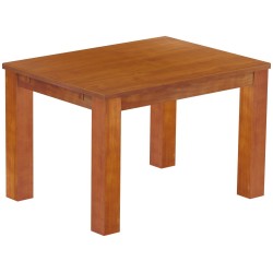 Esstisch 120x90 Rio Classico Kirschbaum massiver Pinien Holztisch - vorgerichtet für Ansteckplatten - Tisch ausziehbar