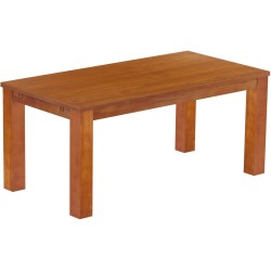 Esstisch 180x90 Rio Classico Kirschbaum massiver Pinien Holztisch - vorgerichtet für Ansteckplatten - Tisch ausziehbar