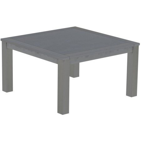 Esstisch 140x140 Rio Classico Seidengrau massiver Pinien Holztisch - Tischplatte mit Sperrholzeinlage