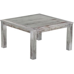 Esstisch 140x140 Rio Classico Shabby Eiche massiver Pinien Holztisch - Tischplatte mit Sperrholzeinlage