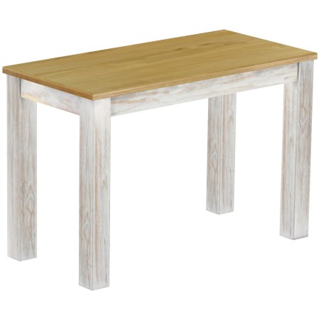 Esstisch 115x56 Rio Classico Shabby Platte Brasil massiver Pinien Holztisch