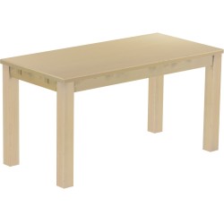 Esstisch 150x73 Rio Classico Birke massiver Pinien Holztisch - vorgerichtet für Ansteckplatten - Tisch ausziehbar
