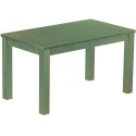 Esstisch 140x80 Rio Classico Bambus mintgruen massiver Pinien Holztisch - vorgerichtet für Ansteckplatten - Tisch ausziehbar