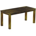 Esstisch 170x73 Rio Classico Goldmix massiver Pinien Holztisch - vorgerichtet für Ansteckplatten - Tisch ausziehbar
