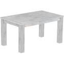 Esstisch 150x90 Rio Classico Beton massiver Pinien Holztisch - vorgerichtet für Ansteckplatten - Tisch ausziehbar