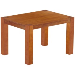 Esstisch 120x90 Rio Kanto Kirschbaum massiver Pinien Holztisch - vorgerichtet für Ansteckplatten - Tisch ausziehbar