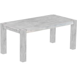 Esstisch 180x90 Rio Kanto Beton massiver Pinien Holztisch - vorgerichtet für Ansteckplatten - Tisch ausziehbar