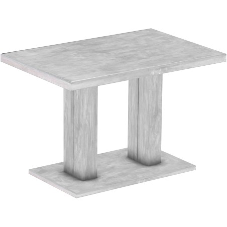 Säulentisch 120x80 Rio UNO Beton massiver Pinien Holztisch - Esszimmertisch