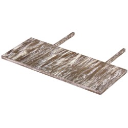 Ansteckplatte 50x120 Rio Kanto oder Rio Classico Shabby Antik Eiche massive Tischverlängerung