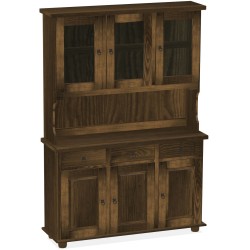 Highboard Eiche antik Massivholz Echtholz Pinienmöbel Wohnzimmer