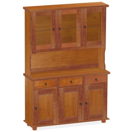 Highboard Kirschbaum Massivholz Echtholz Pinienmöbel Wohnzimmer