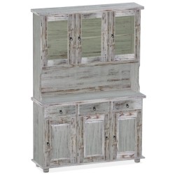 Highboard Shabby Eiche Massivholz Echtholz Pinienmöbel Wohnzimmer