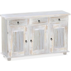 Sideboard Shabby Brasil Massivholz Echtholz Pinienmöbel Wohnzimmer