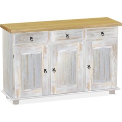 Sideboard Shabby Platte Brasil Massivholz Echtholz Pinienmöbel Wohnzimmer