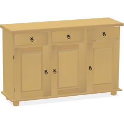 Sideboard Sand Massivholz Echtholz Pinienmöbel Wohnzimmer