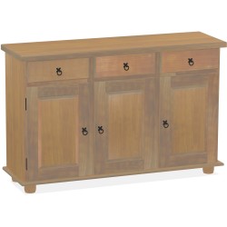 Sideboard Eiche natur Massivholz Echtholz Pinienmöbel Wohnzimmer