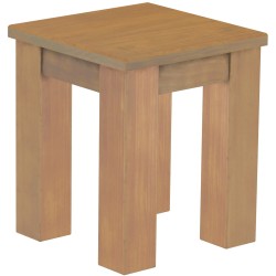 Hocker Rio Classico Farbton Eiche natur massive Pinien Holzhocker