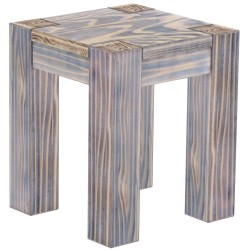 Hocker Rio Kanto Farbton Zebra Afrika massive Pinien Holzhocker