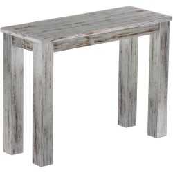 Hochbank 100 Rio Classico Farbton Shabby Eiche massive Pinien Holzbank - Barbank