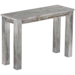 Hochbank 110 Rio Classico Farbton Shabby Eiche massive Pinien Holzbank - Barbank