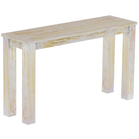 Hochbank 130 Rio Classico Farbton Shabby Honig massive Pinien Holzbank - Barbank