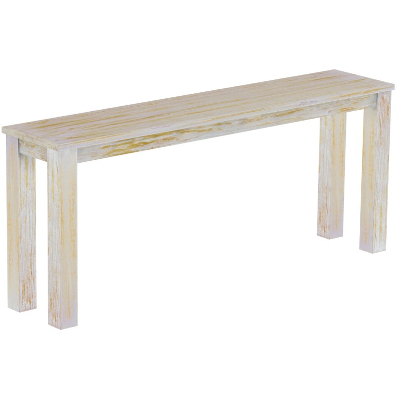 Hochbank 180 Rio Classico Farbton Shabby Honig massive Pinien Holzbank - Barbank