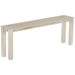 Hochbank 208 Rio Classico Farbton Shabby Honig massive Pinien Holzbank - Barbank