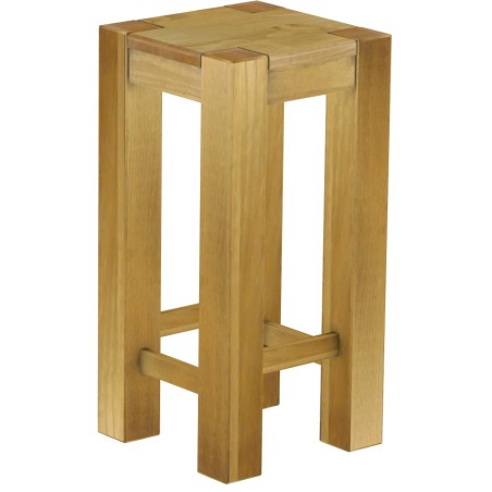 Barhocker Rio Kanto Farbton Brasil massiver Pinien Holzhocker