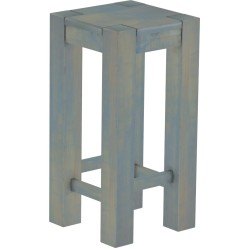 Barhocker Rio Kanto Farbton Taubengrau massiver Pinien Holzhocker