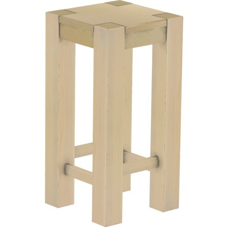 Barhocker Rio Kanto Farbton Birke massiver Pinien Holzhocker