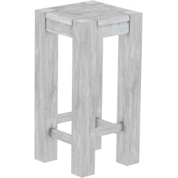 Barhocker Rio Kanto Farbton Beton massiver Pinien Holzhocker