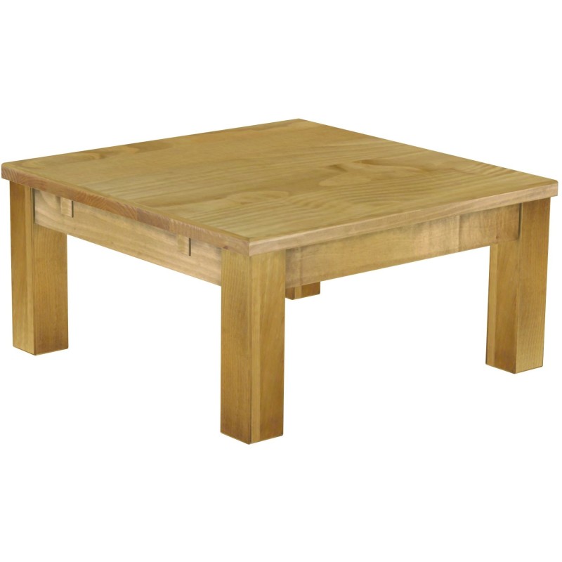Couchtisch 80x80 Rio Classico Brasil massiver Pinien Wohnzimmertisch
