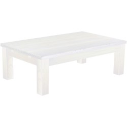 Couchtisch 120x73 Rio Classico Pinie Weiss massiver Pinien Wohnzimmertisch