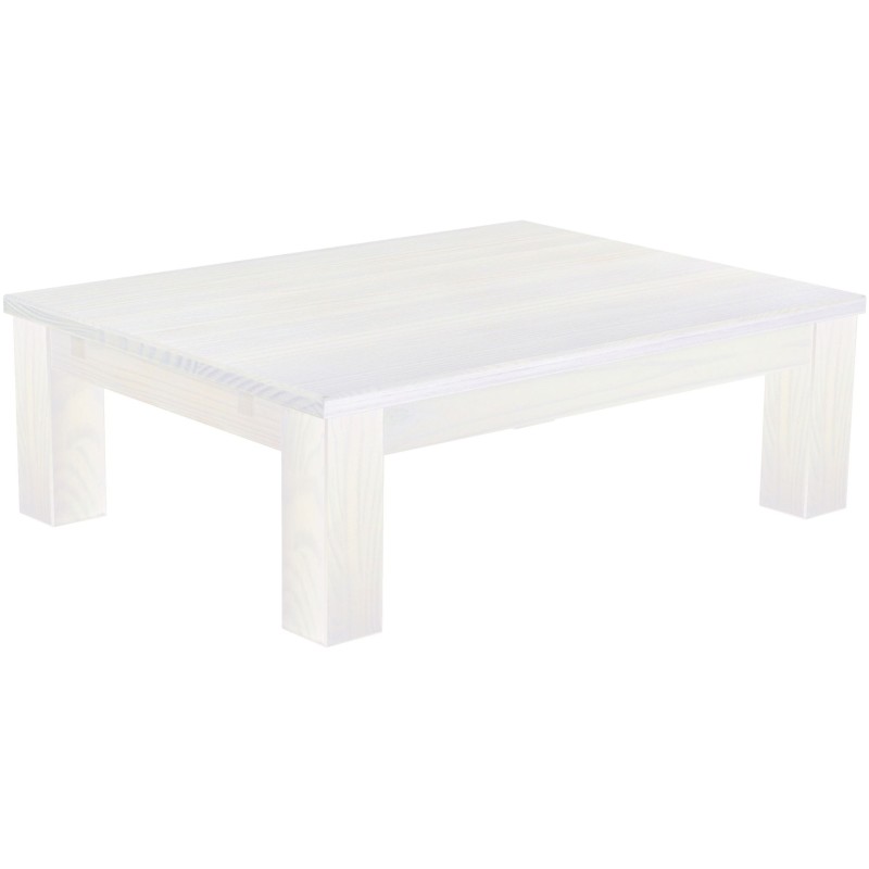 Couchtisch 120x90 Rio Classico Pinie Weiss massiver Pinien Wohnzimmertisch