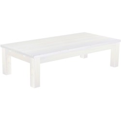 Couchtisch 150x73 Rio Classico Pinie Weiss massiver Pinien Wohnzimmertisch