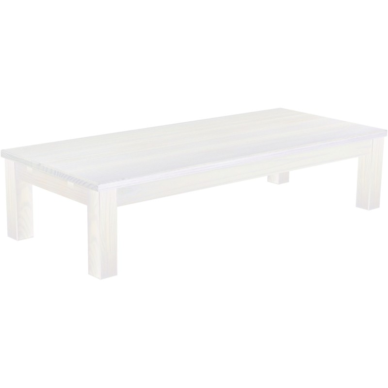 Couchtisch 170x73 Rio Classico Pinie Weiss massiver Pinien Wohnzimmertisch