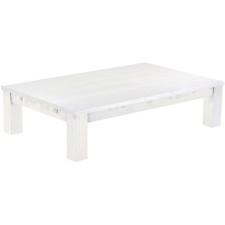 Couchtisch 160x100 Rio Classico Pinie Weiss massiver Pinien Wohnzimmertisch