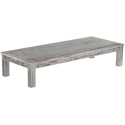 Couchtisch 200x80 Rio Classico Shabby Eiche massiver Pinien Wohnzimmertisch