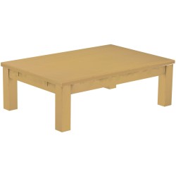 Couchtisch 120x80 Rio Classico Sand massiver Pinien Wohnzimmertisch