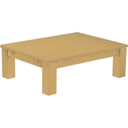 Couchtisch 120x90 Rio Classico Sand massiver Pinien Wohnzimmertisch