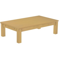 Couchtisch 140x80 Rio Classico Sand massiver Pinien Wohnzimmertisch