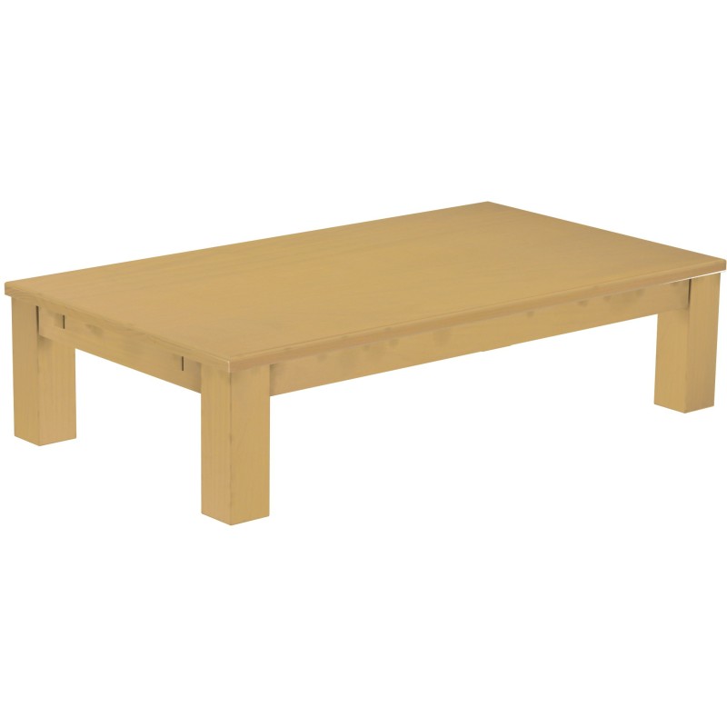 Couchtisch 160x90 Rio Classico Sand massiver Pinien Wohnzimmertisch