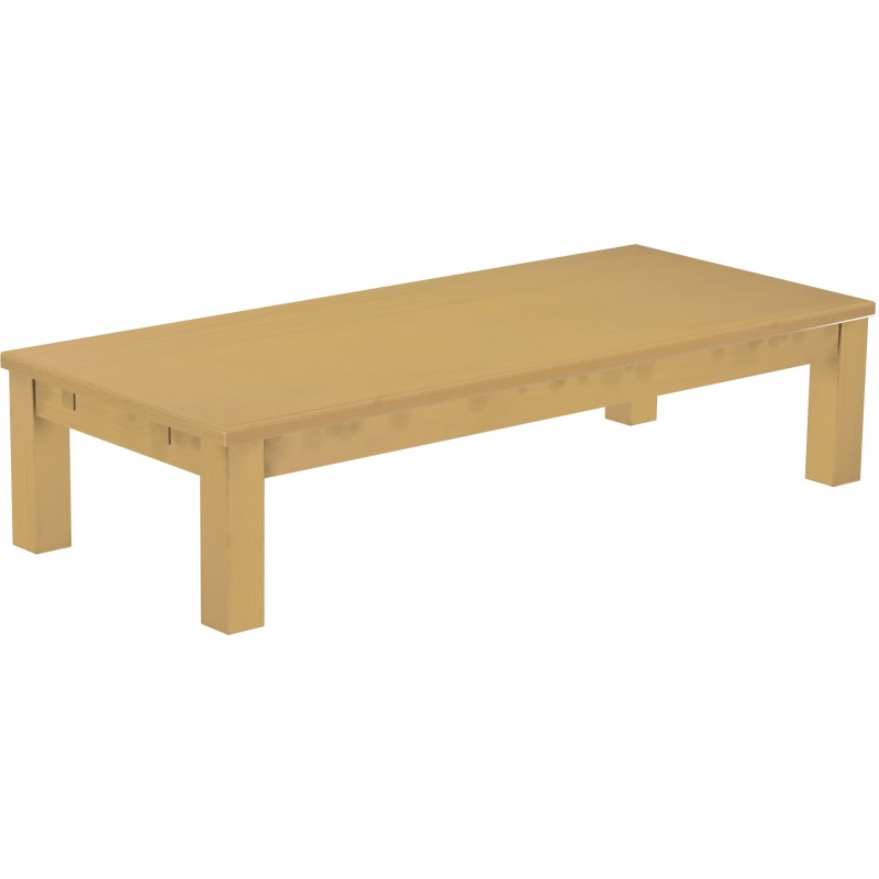 Couchtisch 170x73 Rio Classico Sand massiver Pinien Wohnzimmertisch