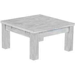 Couchtisch 73x73 Rio Classico Beton massiver Pinien Wohnzimmertisch