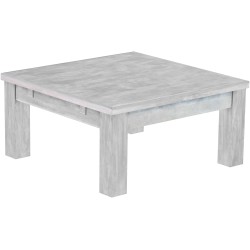 Couchtisch 80x80 Rio Classico Beton massiver Pinien Wohnzimmertisch