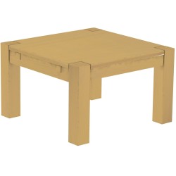 Couchtisch 73x73 Rio Kanto Sand massiver Pinien Wohnzimmertisch